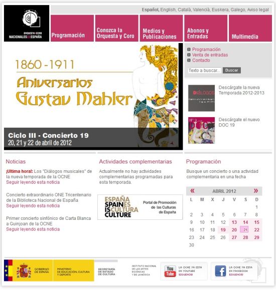 Orquesta y Coro Nacionales de España