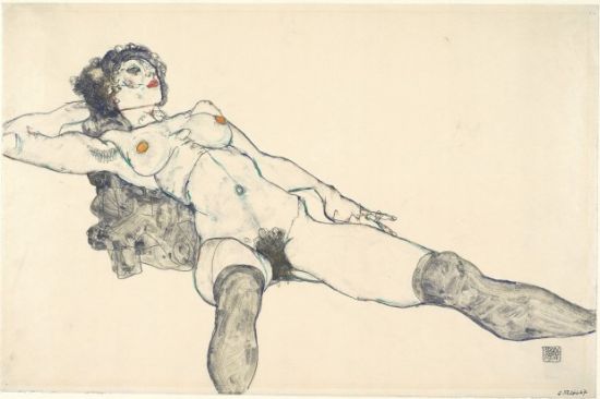 Egon Schiele en el Museo Guggenheim de Bilbao