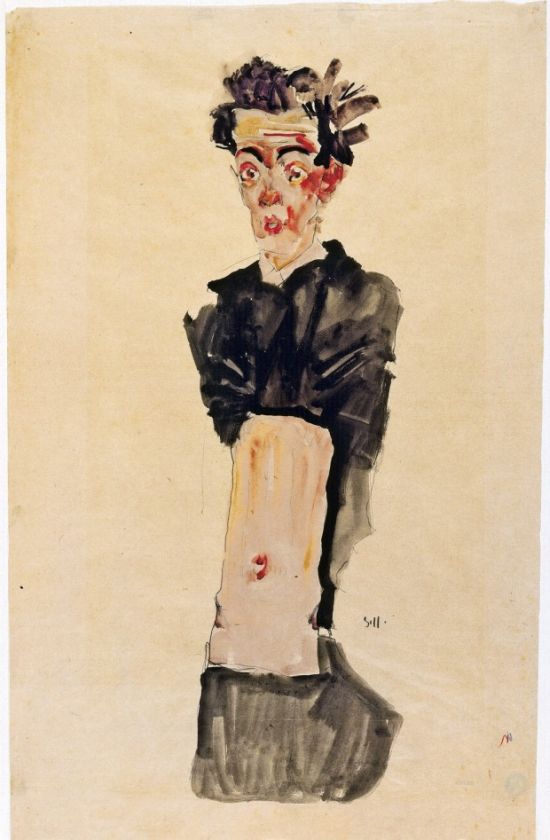 Egon Schiele en el Museo Guggenheim de Bilbao