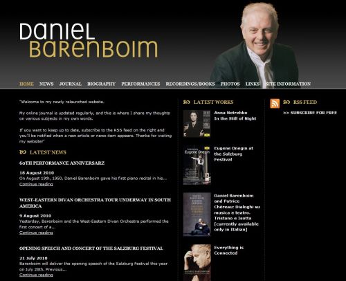 Daniel Baremboim recibió La Legión de Honor de Francia